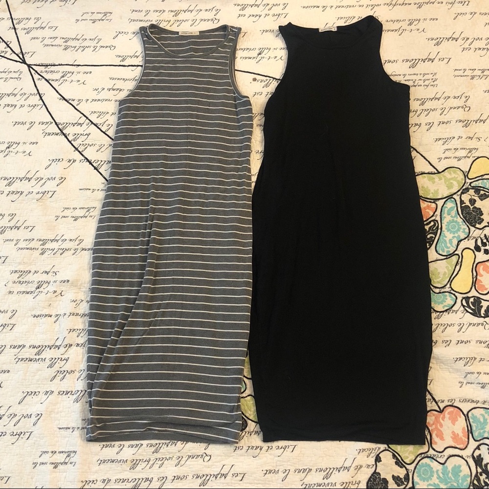 Black Marine layer Lexi Daytime Midi Dress